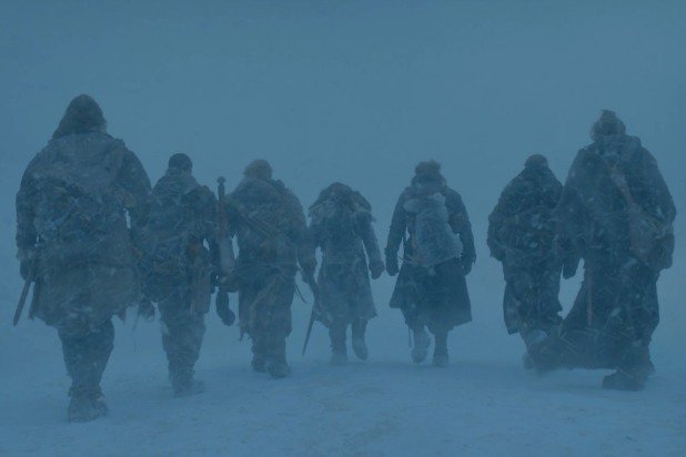 game-of-thrones-the-magnificent-seven-jon-snow-tormund-davos-gendry-the-hound-thoros-jorah-baric-eastwatch