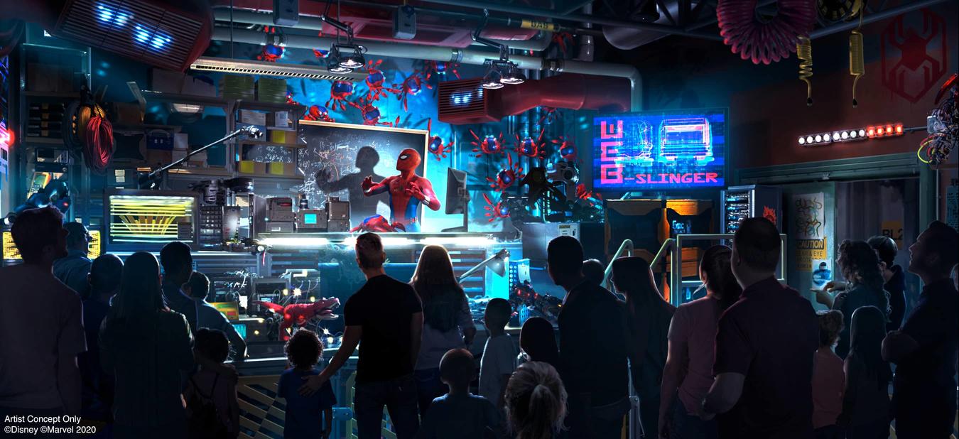 WEB SLINGERS: A Spider-Man Adventure in Avengers Campus at Disney California Adventure Park