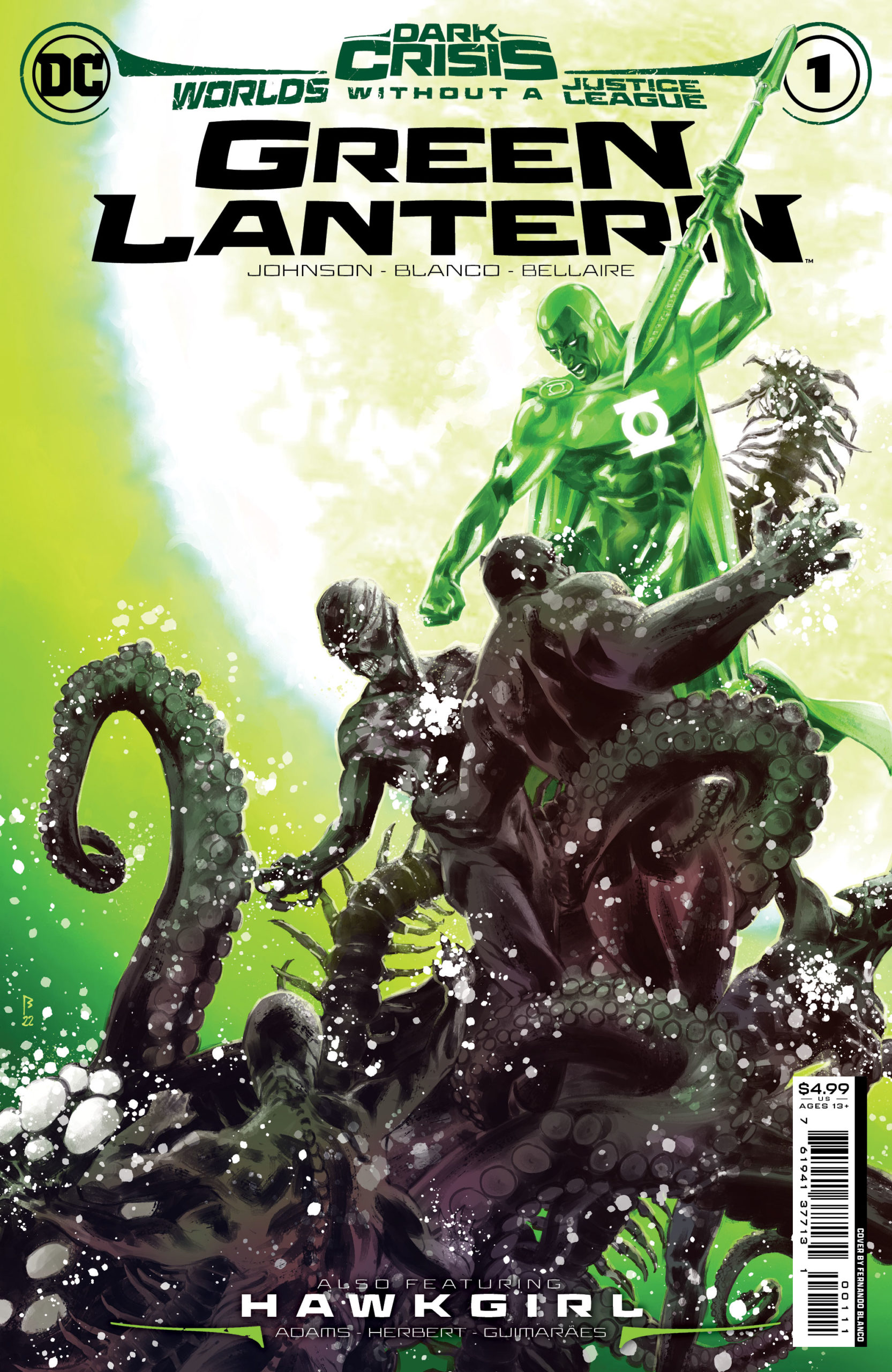 Dark Crisis World Without A Justice League Green Lantern #1